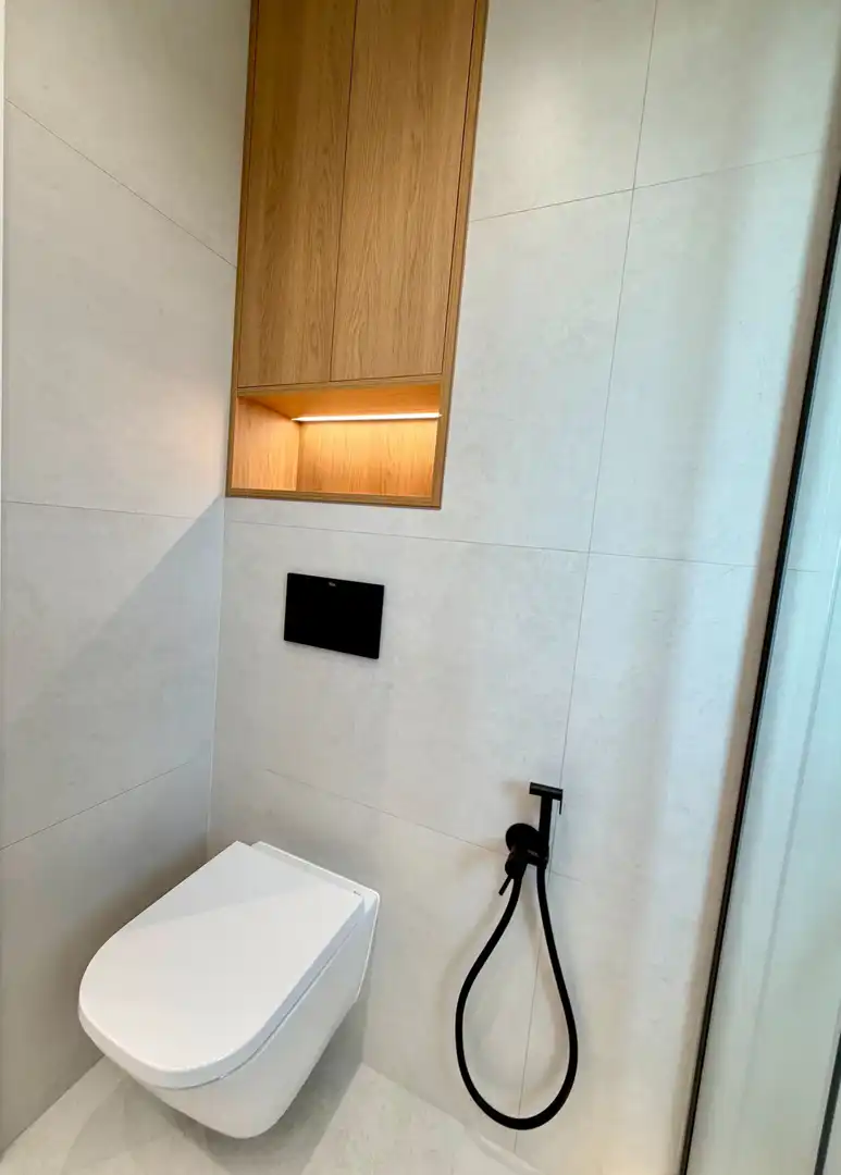 Baño de Ático en venta en Málaga con Aire acondicionado, Calefacción y Jardín privado