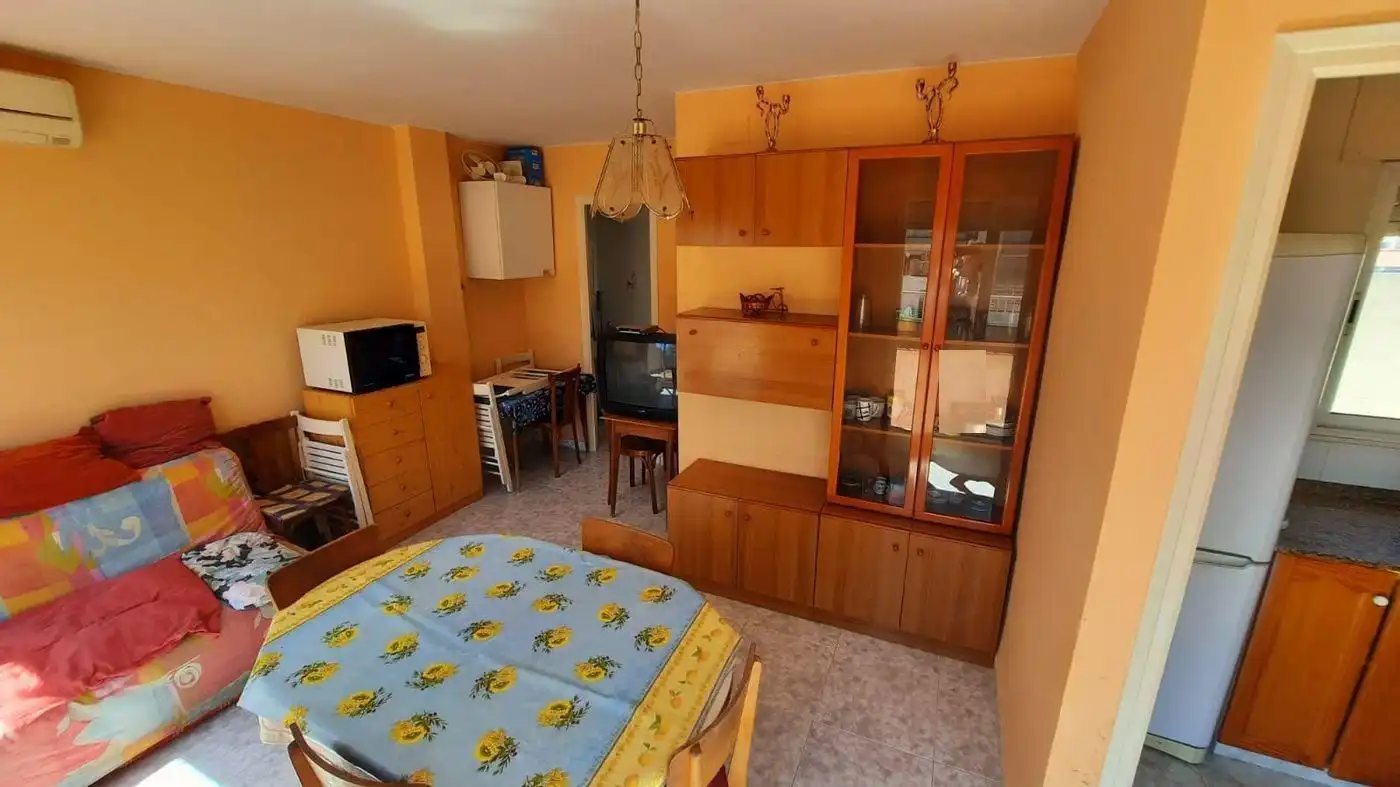 Schlafzimmer von Maisonette zum Verkauf in La Ràpita mit Klimaanlage und Terrasse