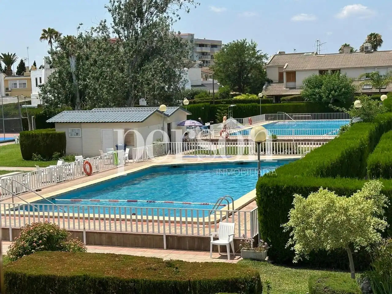 Piscina de Casa o chalet de alquiler en Canet d'En Berenguer con Aire acondicionado, Jardín privado y Piscina