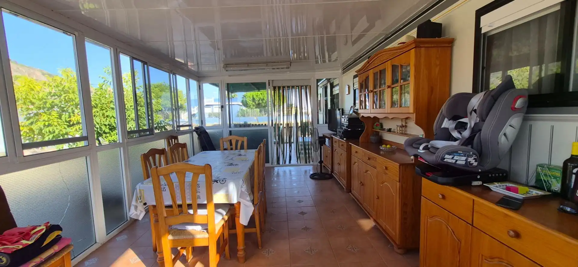 Dining room of Houses for sale in Cullera  with Heating, Private garden and Storage room