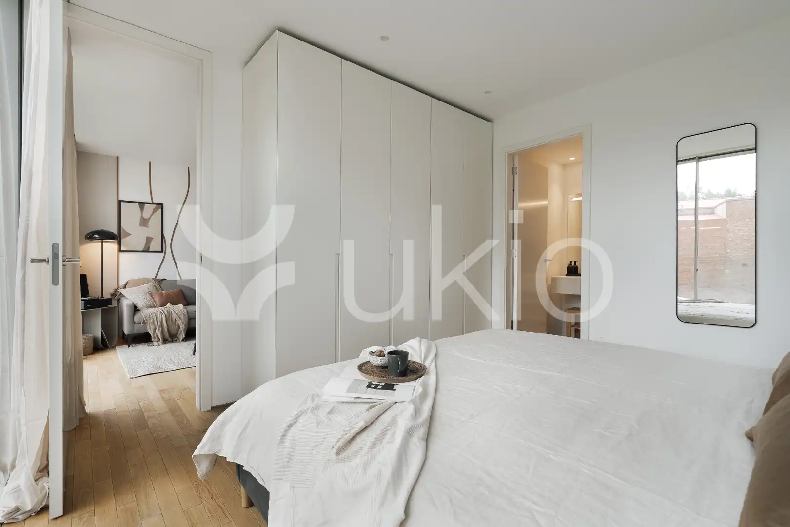 Bedroom of Apartments for rent in Madrid  with Heating, Swimming Pool and Furnished