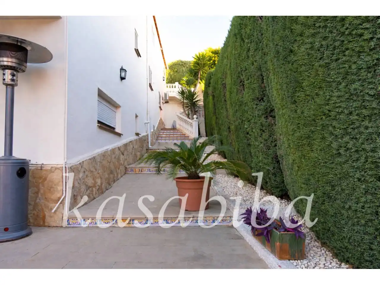 Jardín de Casa o chalet en venta en Chiva con Aire acondicionado, Calefacción y Jardín privado