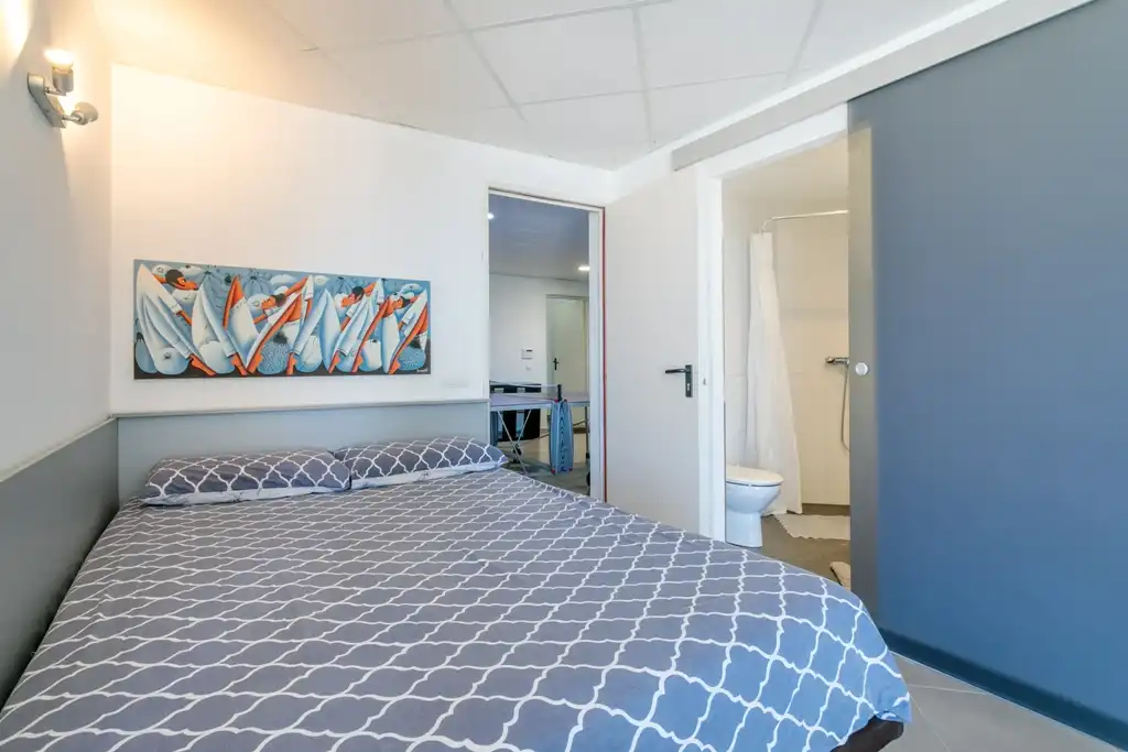 Bedroom of Houses for sale in El Campello  with Air Conditioner, Private garden and Swimming Pool