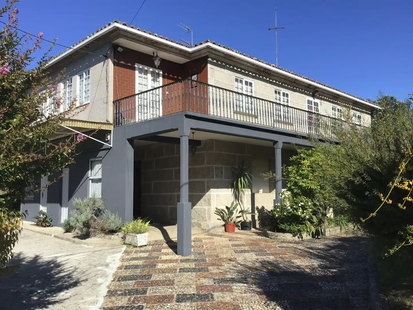 Vista exterior de Casa o chalet en venta en Salvaterra de Miño con Calefacción, Jardín privado y Trastero