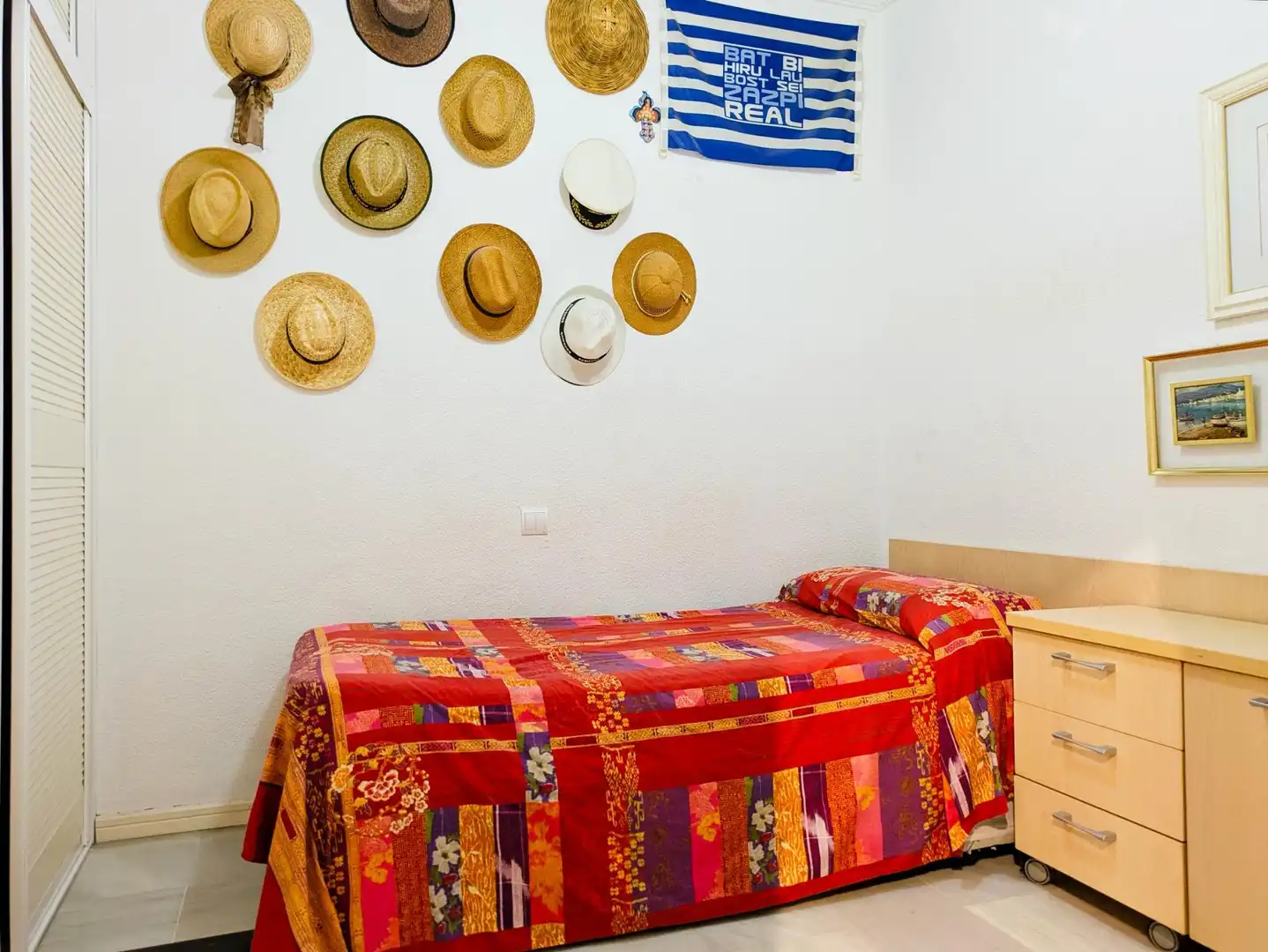 Bedroom of Flat for sale in Marbella  with Air Conditioner, Heating and Private garden