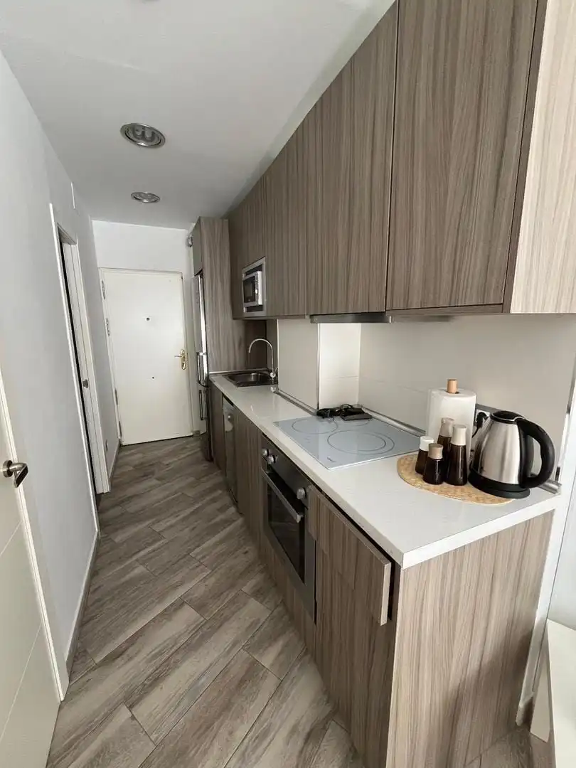 Kitchen of Study for rent in Torremolinos  with Air Conditioner, Heating and Furnished