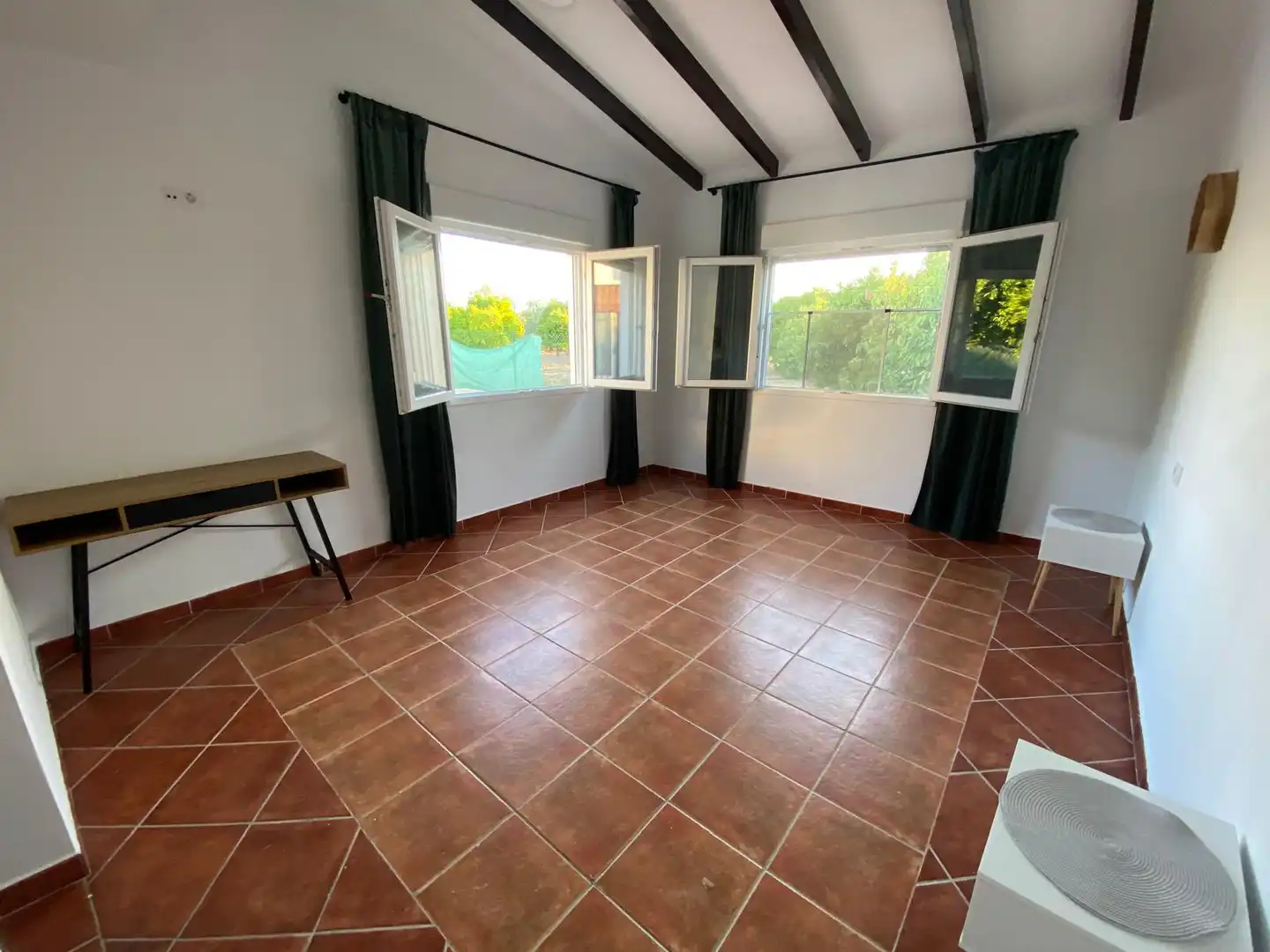 Sala de estar de Casa o chalet de alquiler en Alhaurín El Grande con Aire acondicionado, Jardín privado y Terraza