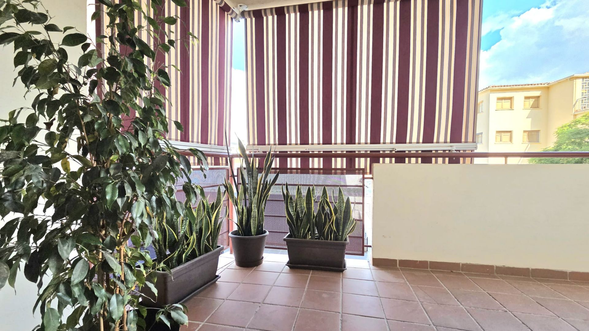 Balcony of Flat for sale in Málaga Capital  with Air Conditioner, Terrace and Furnished