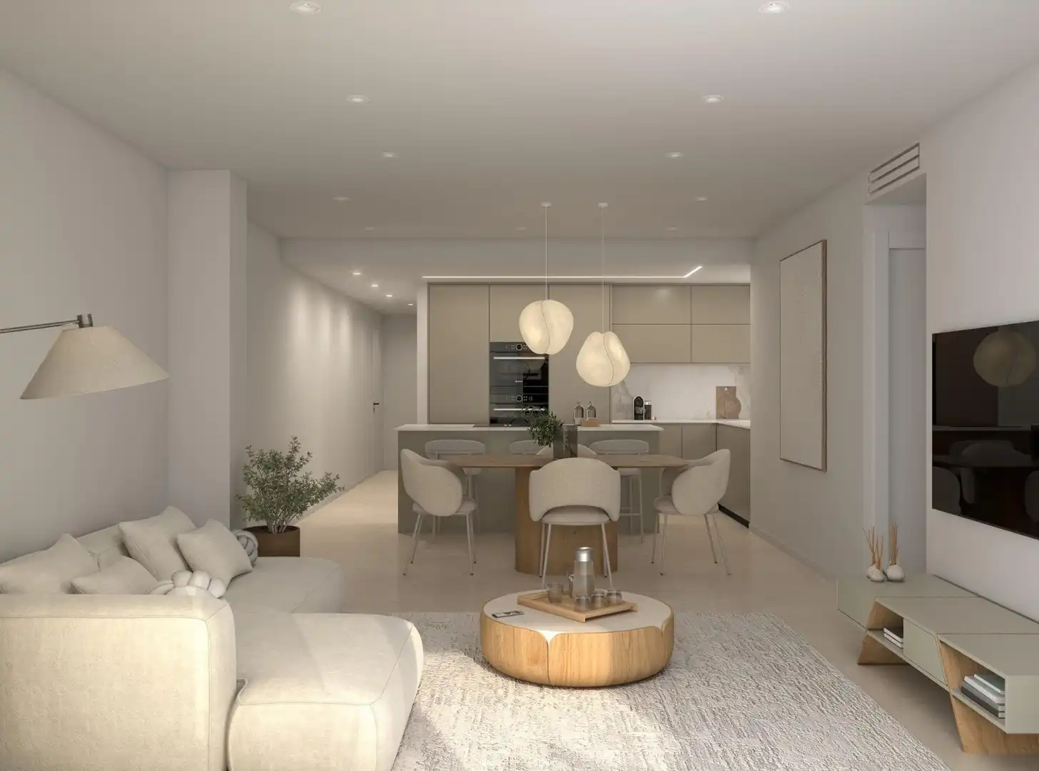 Sala de estar de Ático en venta en Catral con Aire acondicionado, Terraza y Piscina