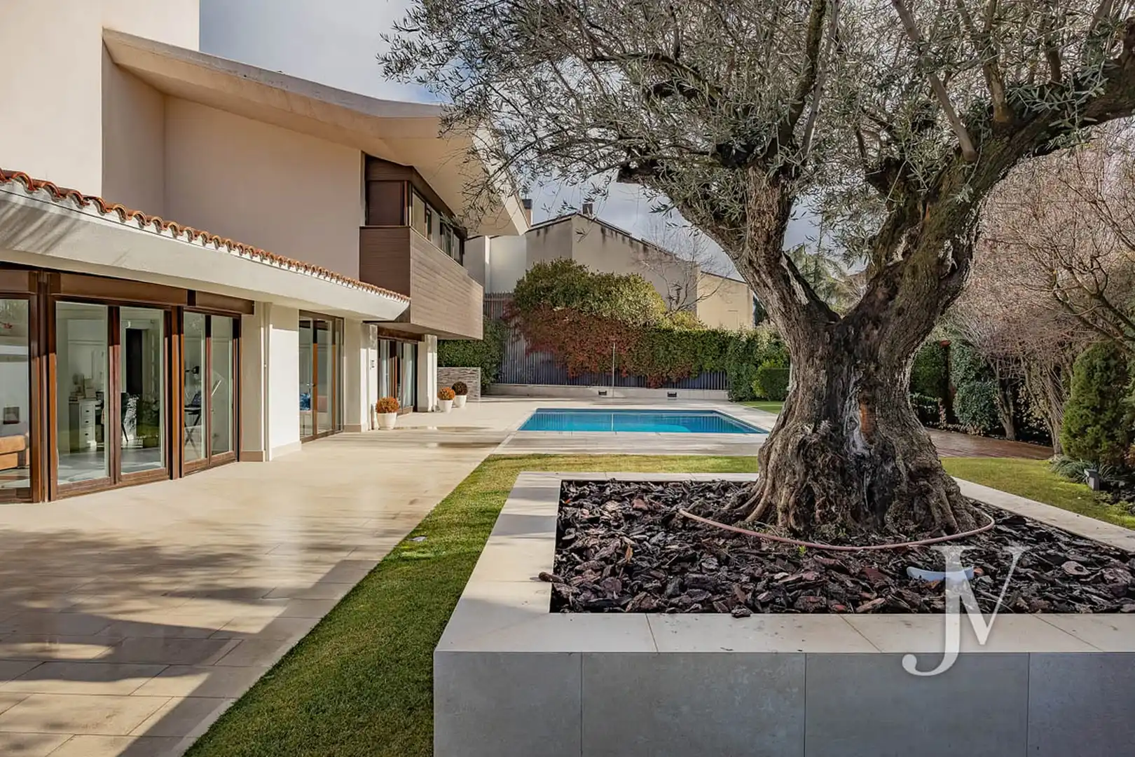 Jardín de Casa o chalet en venta en Madrid con Aire acondicionado, Calefacción y Jardín privado