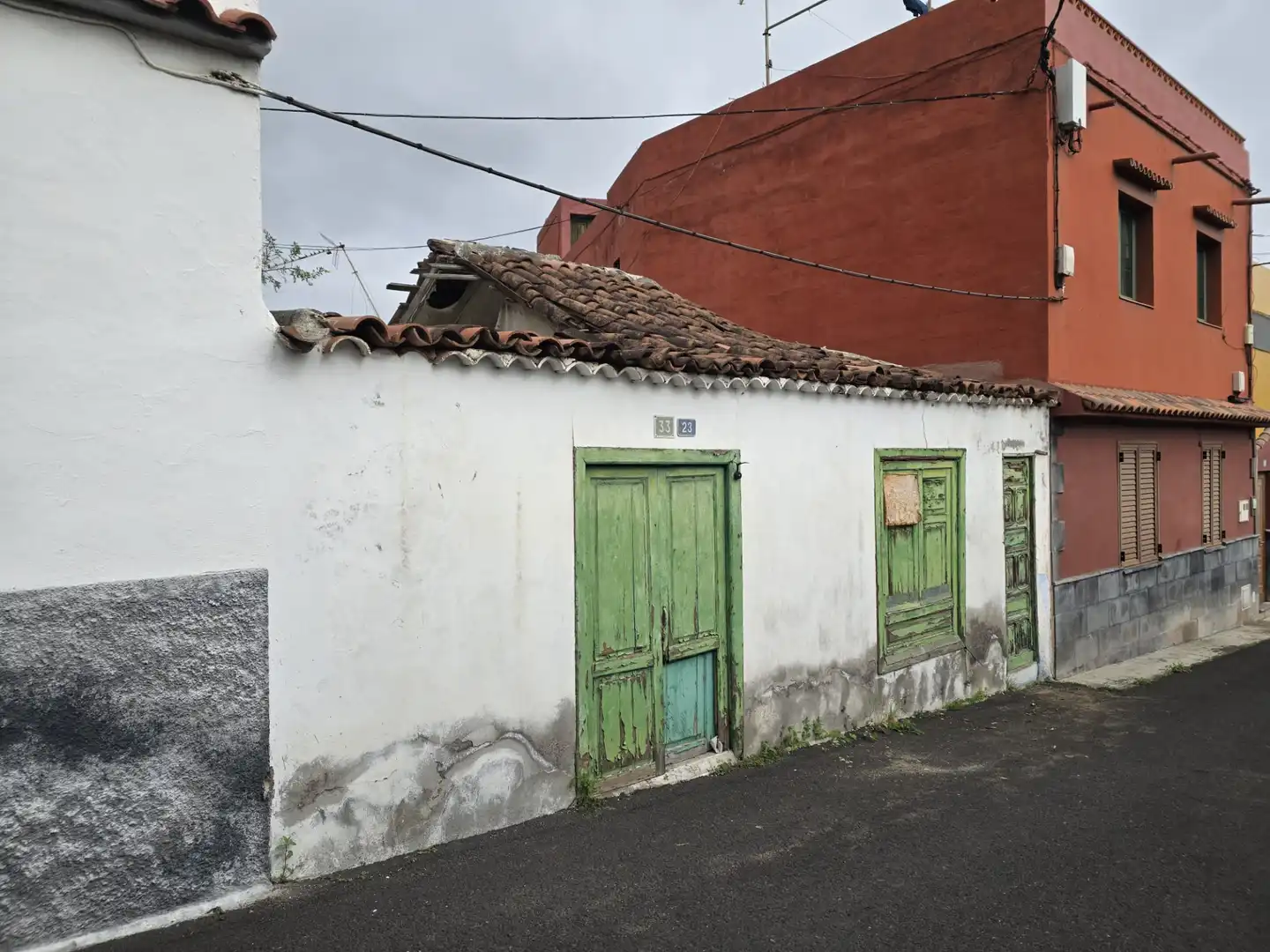 Vista exterior de Casa adosada en venta en La Orotava