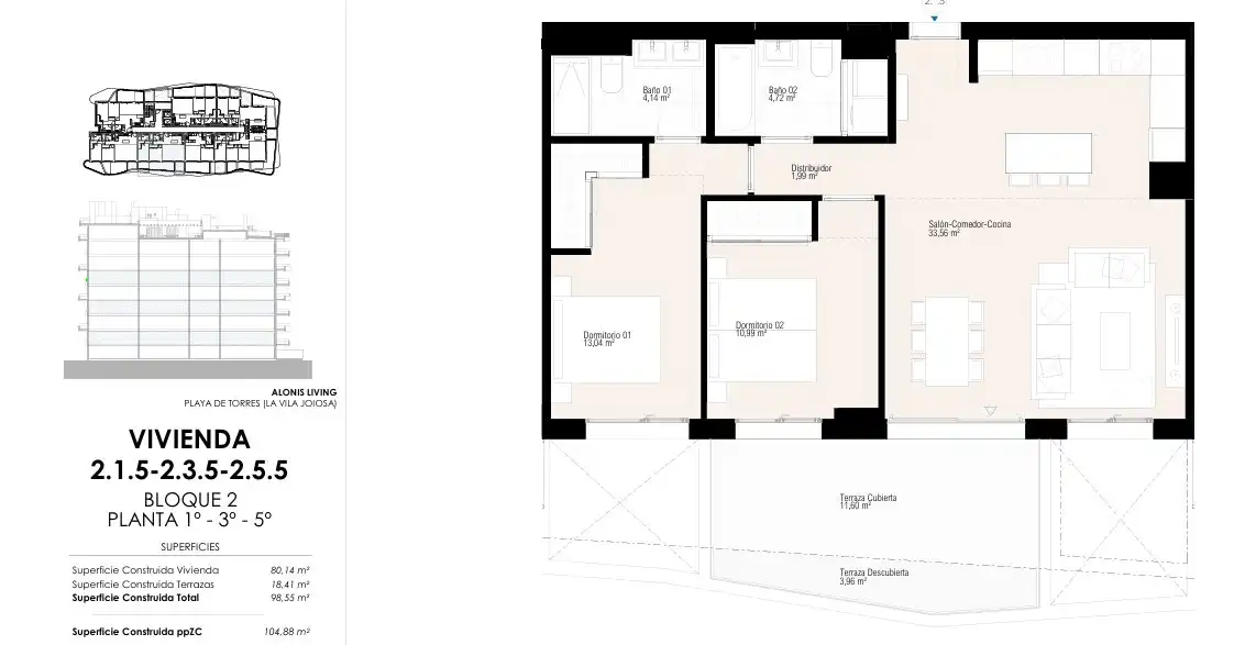 Apartment mit Pool zum Verkauf in Partida Torres Norte Urb, imagen 19