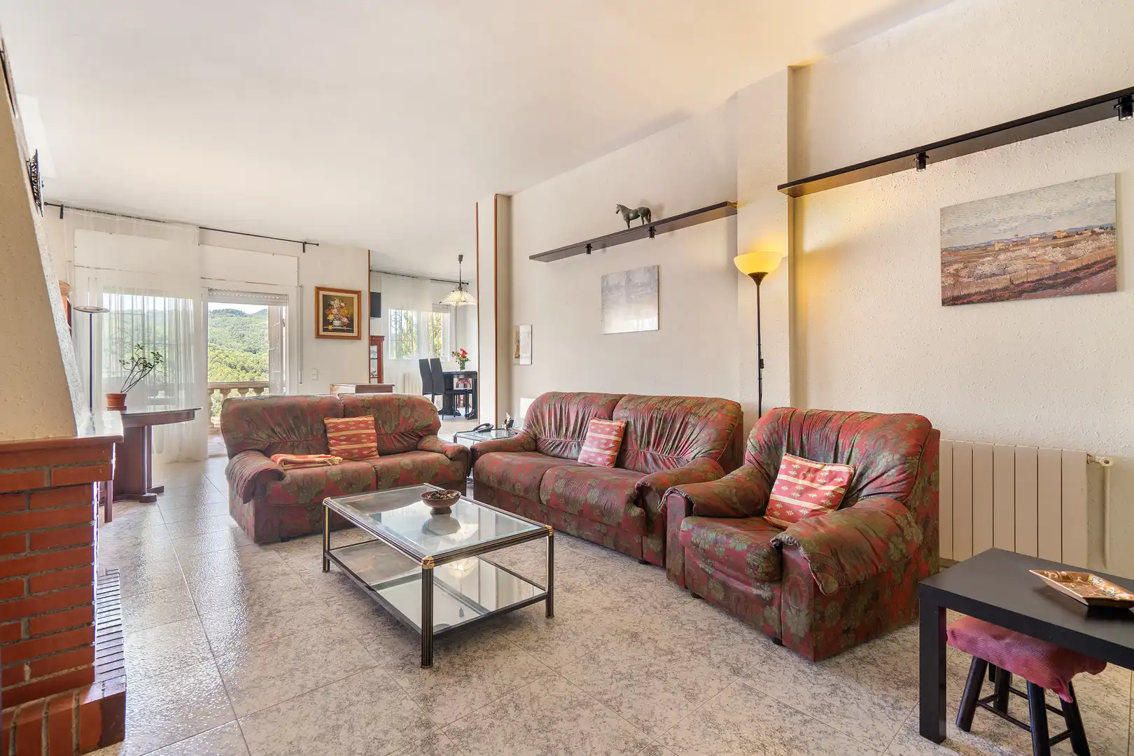 Sala de estar de Casa o chalet en venta en La Palma de Cervelló