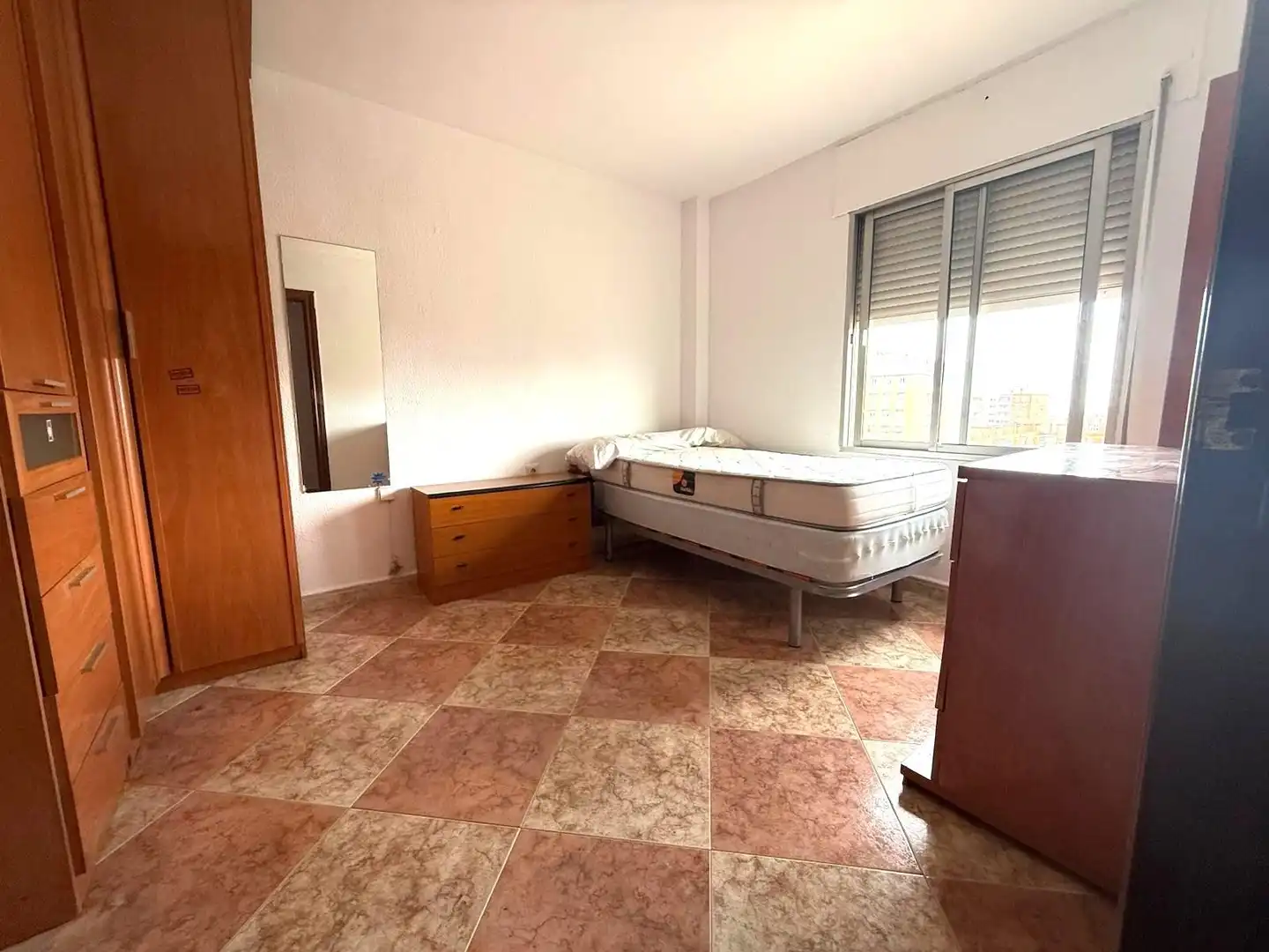 Bedroom of Flat for sale in Málaga  with Terrace, Furnished and Balcony