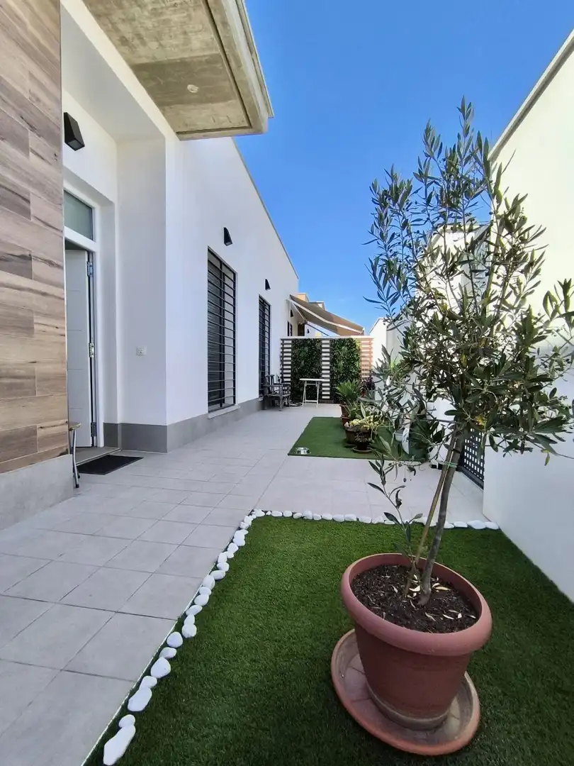 Terraza de Casa o chalet en venta en Umbrete con Aire acondicionado, Parquet y Trastero