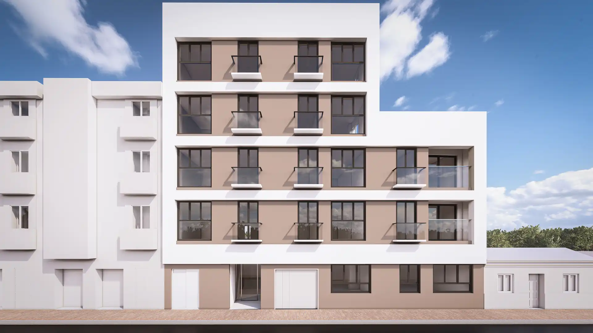 Exterior view of Apartments for sale in San Vicente del Raspeig / Sant Vicent del Raspeig  with Air Conditioner, Terrace and Oven