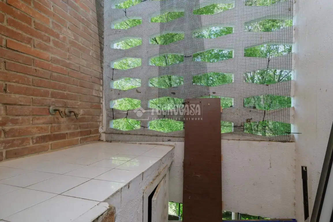 Balcony of Flat for sale in Madrid  with Heating, Parquet flooring and Terrace
