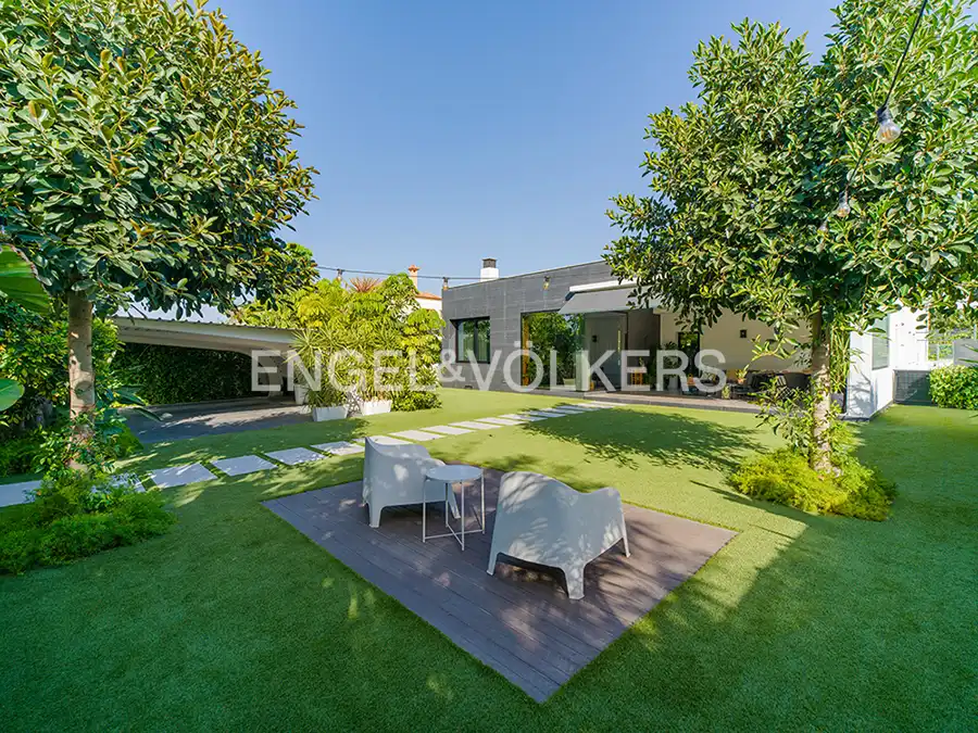 Terraza de Casa o chalet en venta en Elche / Elx con Aire acondicionado, Calefacción y Jardín privado
