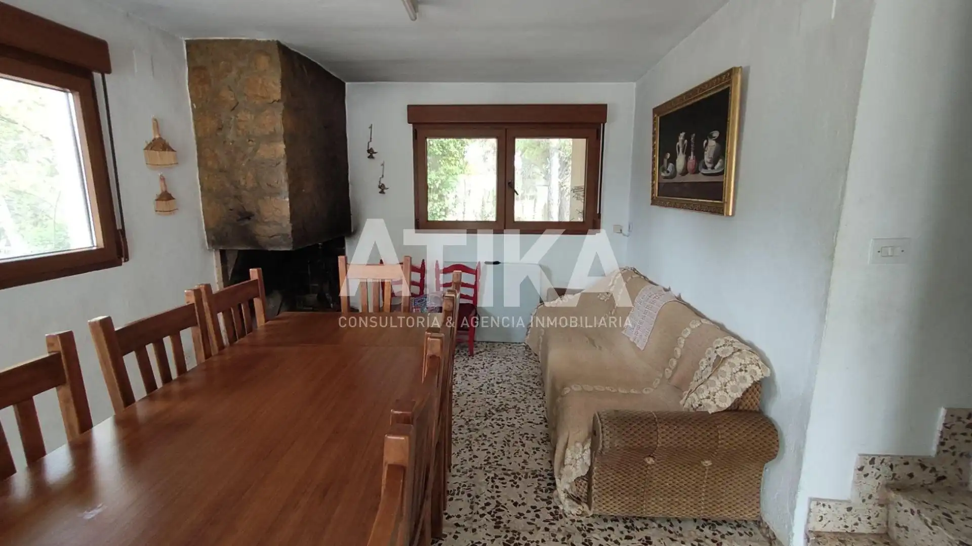 Sala d'estar de Casa o xalet en venda en Banyeres de Mariola amb Aire condicionat, Calefacció i Terrassa