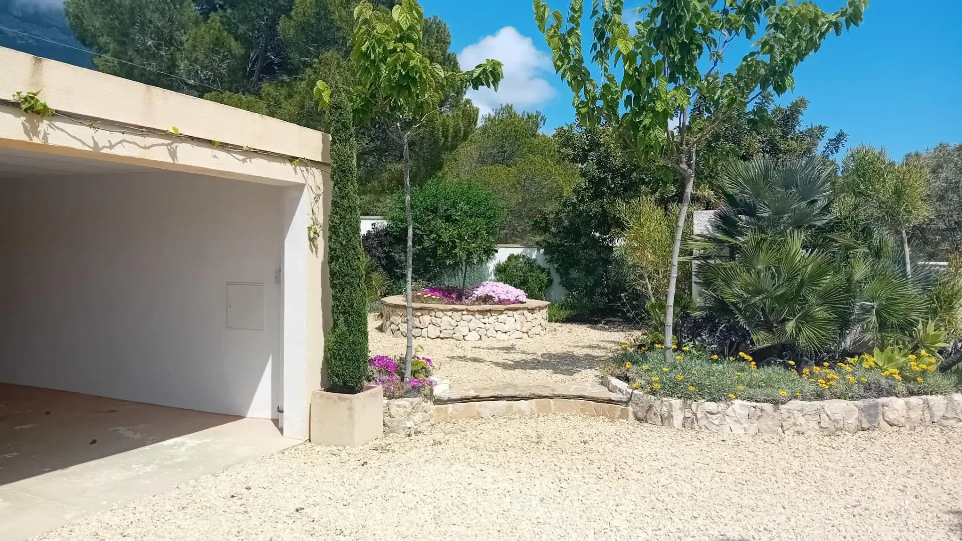 Garden of Houses for sale in Altea la Vella