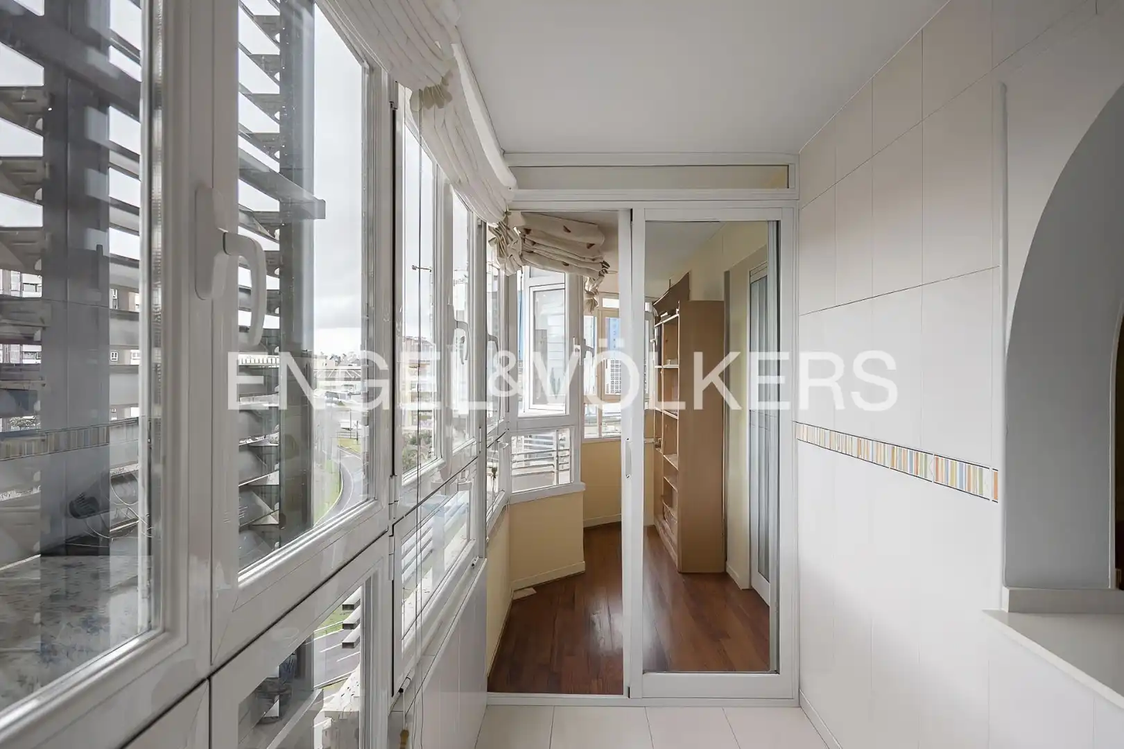 Balcony of Flat for sale in Madrid  with Heating, Storage room and Furnished