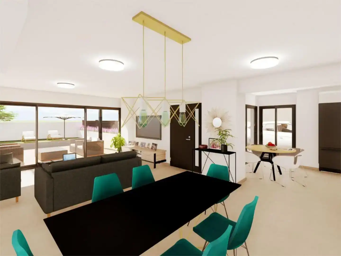 Comedor de Casa o chalet en venta en El Campello con Aire acondicionado, Piscina y Balcón