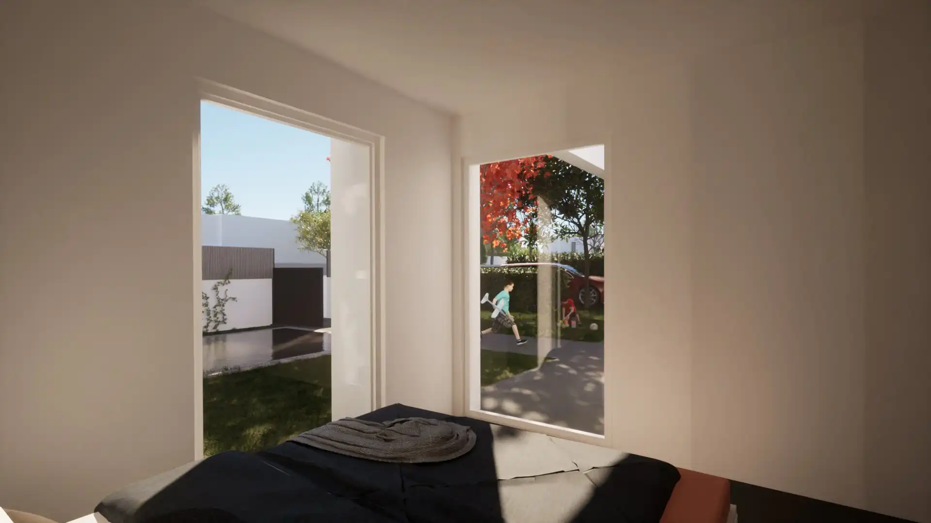 Bedroom of Houses for sale in Vilamacolum  with Air Conditioner, Heating and Private garden