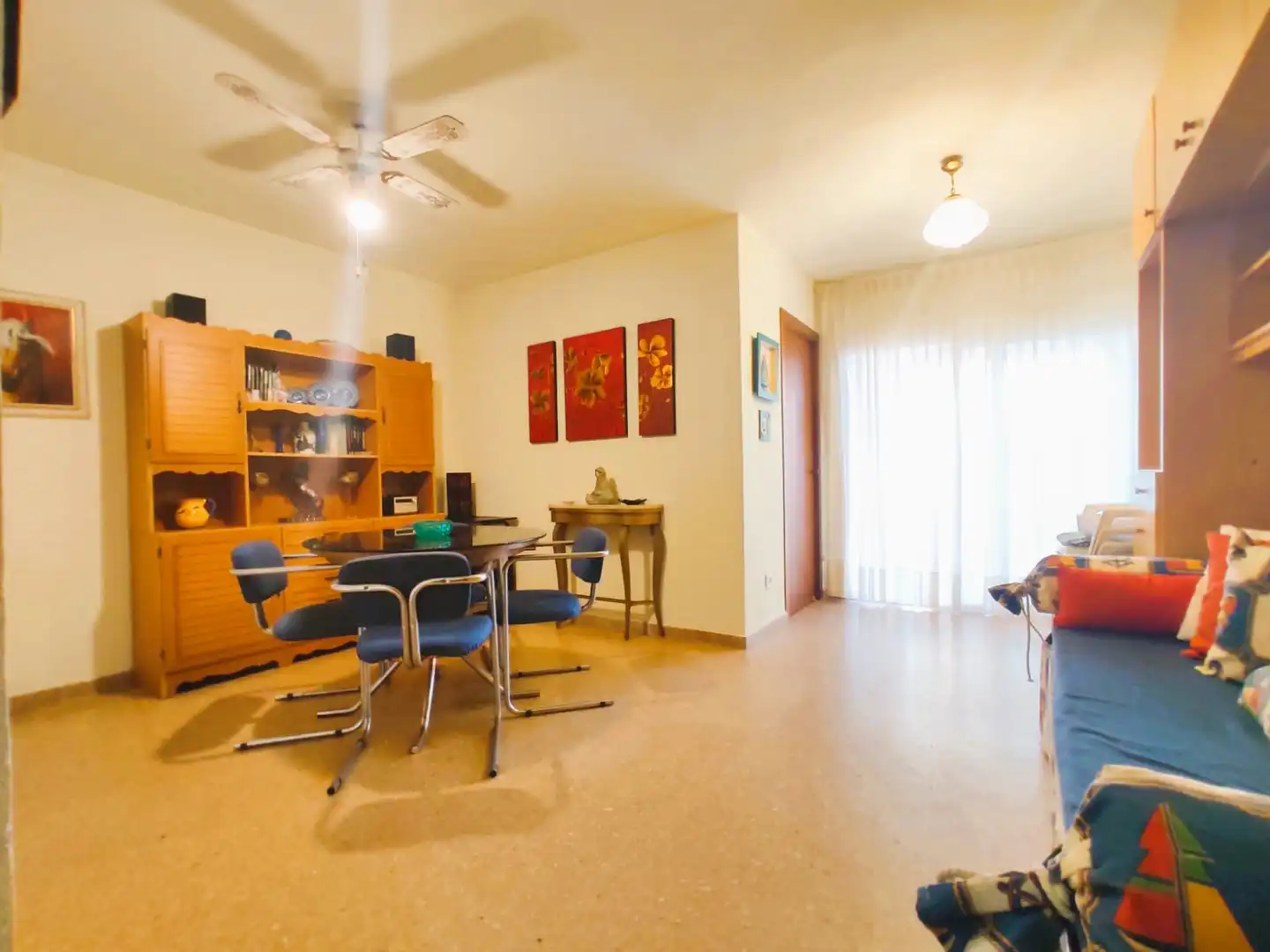Living room of Apartments for rent in Canet d'En Berenguer  with Terrace, Furnished and Community pool
