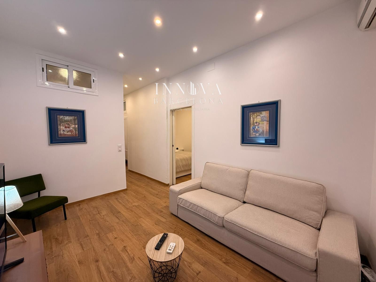 Sala d'estar de Pis en venda en  Barcelona Capital amb Aire condicionat, Calefacció i Terrassa