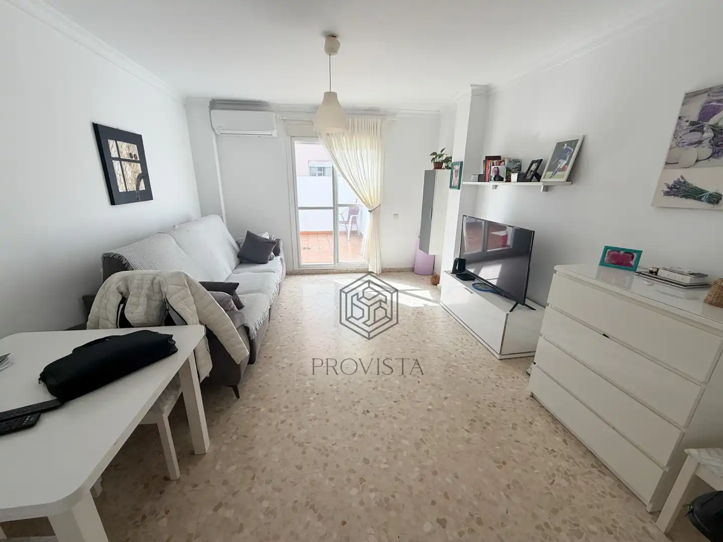 Sala d'estar de Àtic en venda en San Fernando amb Aire condicionat i Terrassa