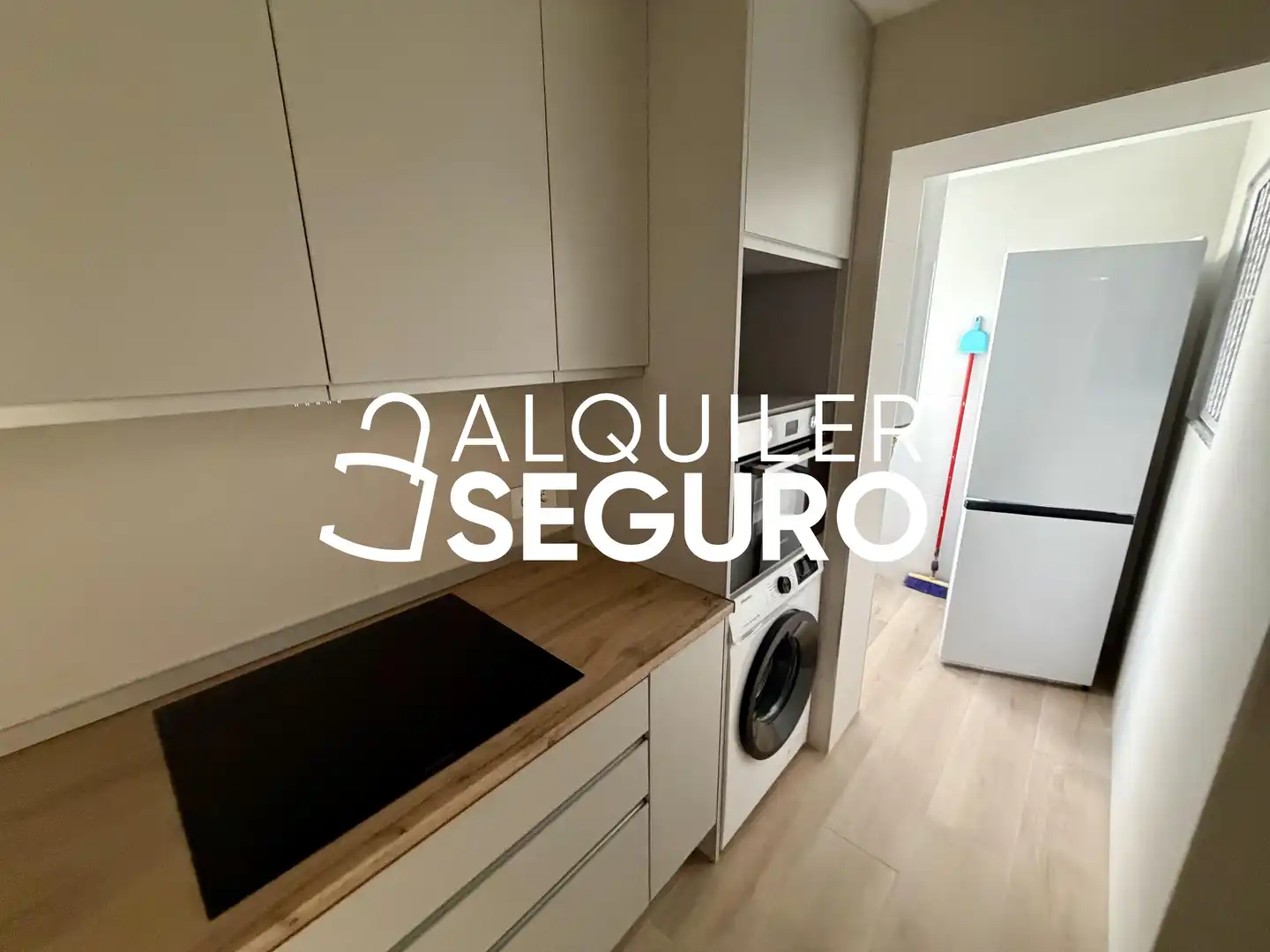 Cocina de Piso de alquiler en Leganés con Aire acondicionado, Calefacción y Terraza