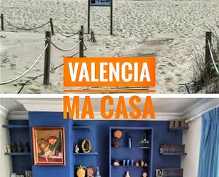 Exterior view of Single-family semi-detached to rent in  Valencia Capital  with Air Conditioner, Heating and Private garden