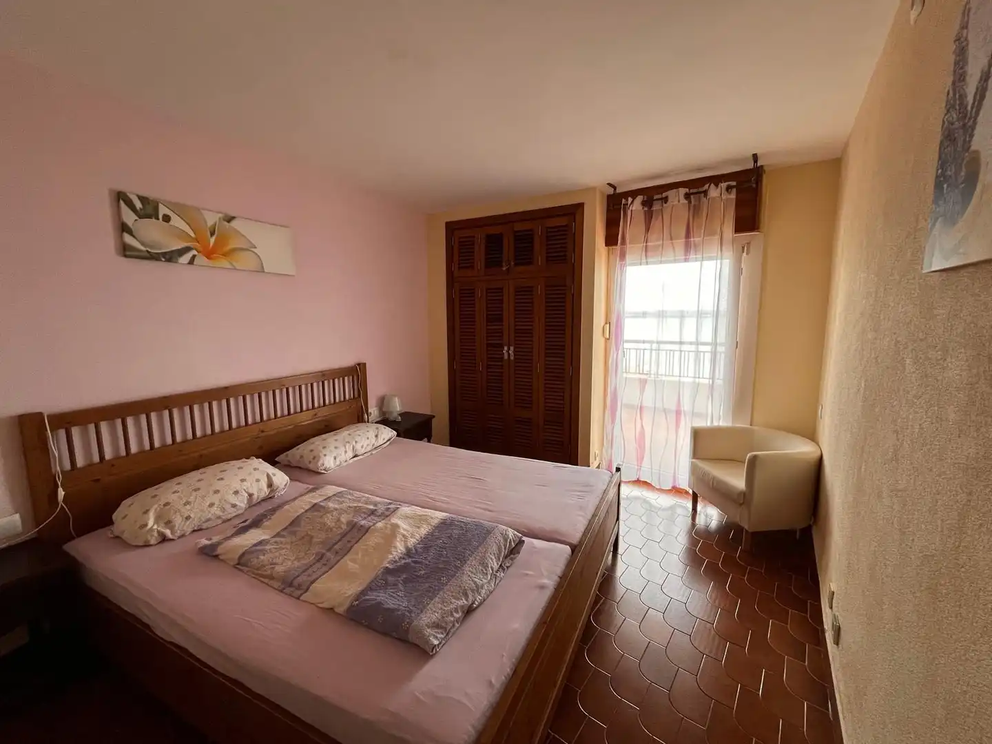 Bedroom of Flat for rent in  Palma de Mallorca  with Air Conditioner, Terrace and Furnished