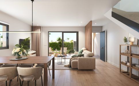 Living room of Duplex for sale in Lorca  with Private garden, Terrace and Community pool