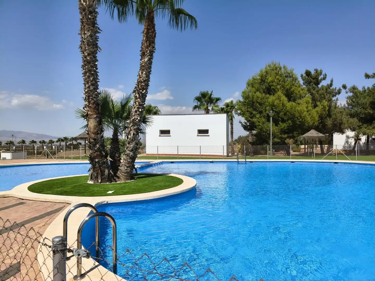 Piscina de Casa o chalet en venta en Fuente Álamo de Murcia con Piscina comunitaria