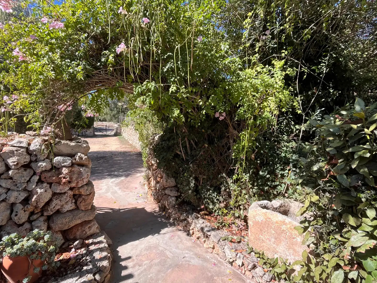 Jardín de Finca rústica en venta en Es Castell con Aire acondicionado, Calefacción y Jardín privado