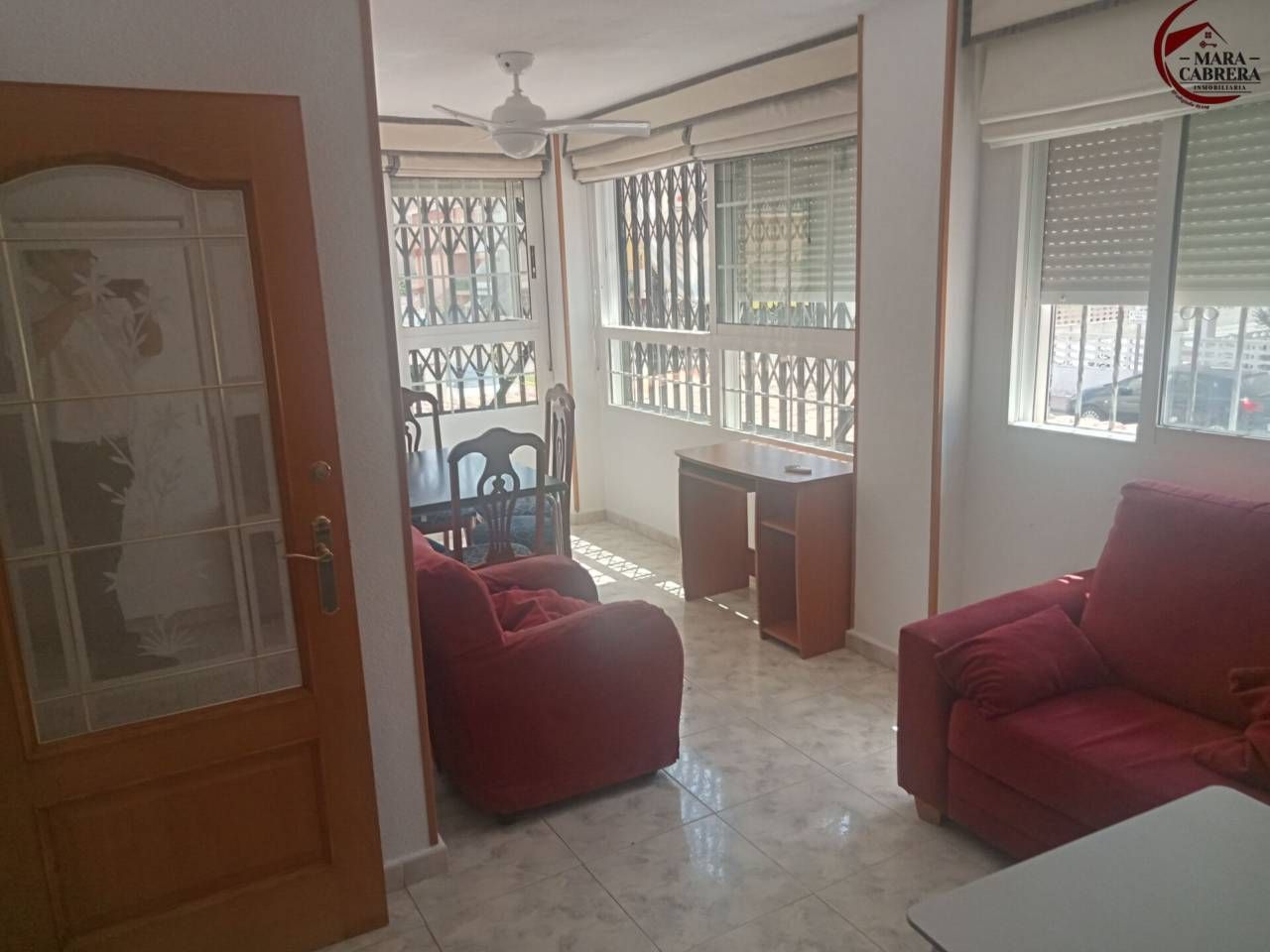 Living room of Flat for sale in Piles  with Air Conditioner and Furnished