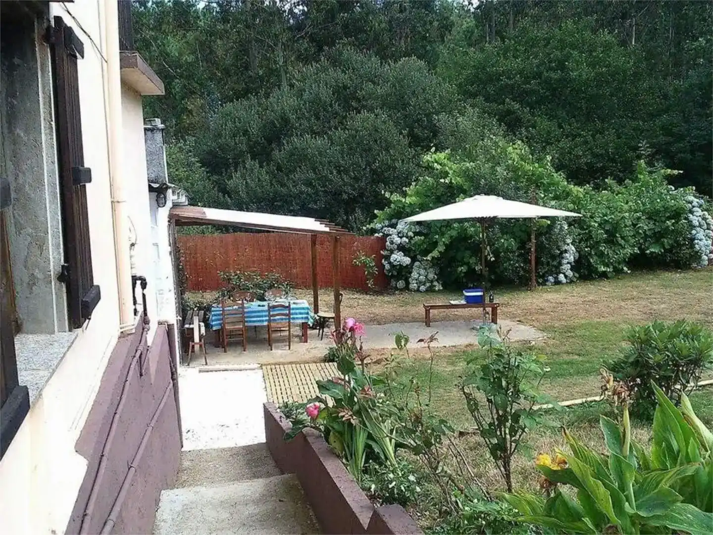 Terrace of Flat for sale in As Somozas   with Private garden, Parquet flooring and Storage room