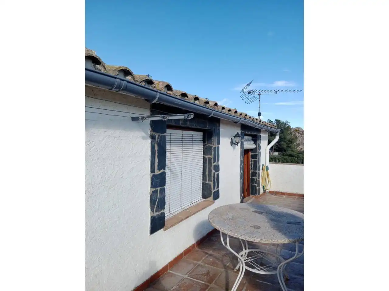 Vista exterior de Casa o chalet en venta en Castillonroy con Aire acondicionado, Terraza y Amueblado