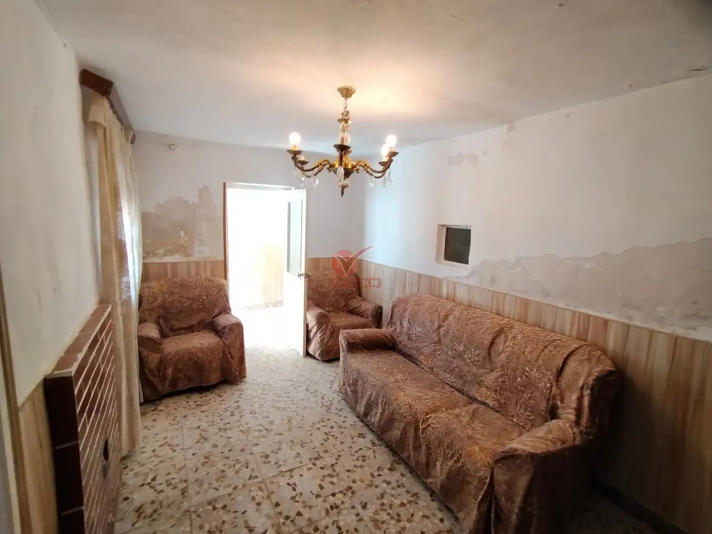 Sala d'estar de Casa o xalet en venda en Villar de Olalla