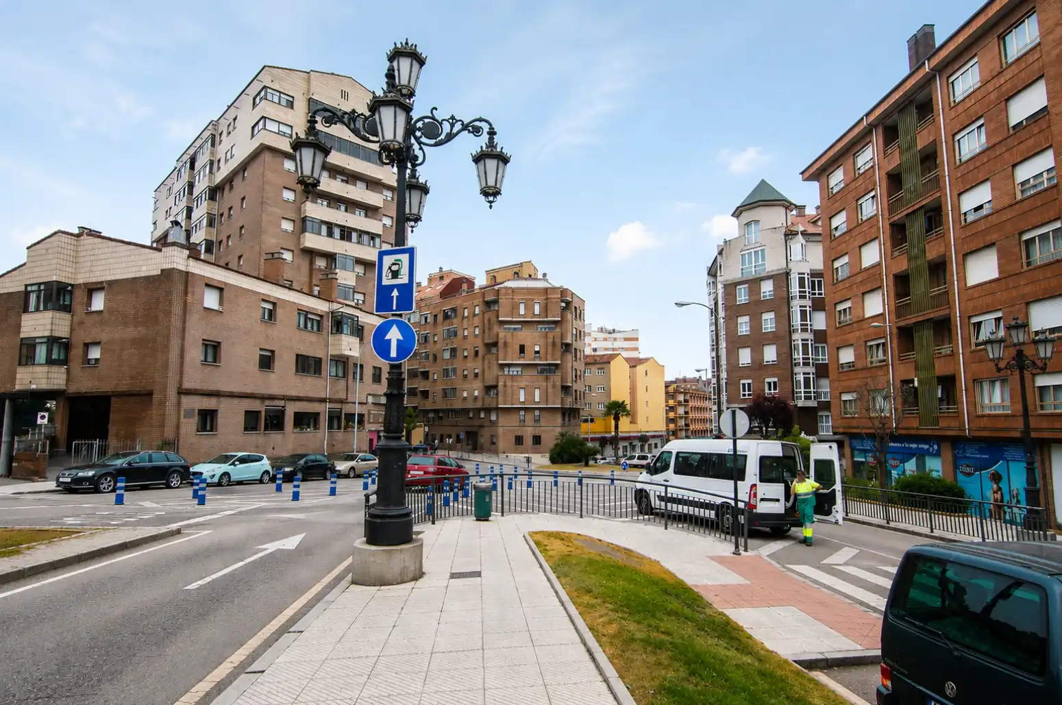 Exterior view of Flat for sale in Oviedo   with Heating, Parquet flooring and Terrace