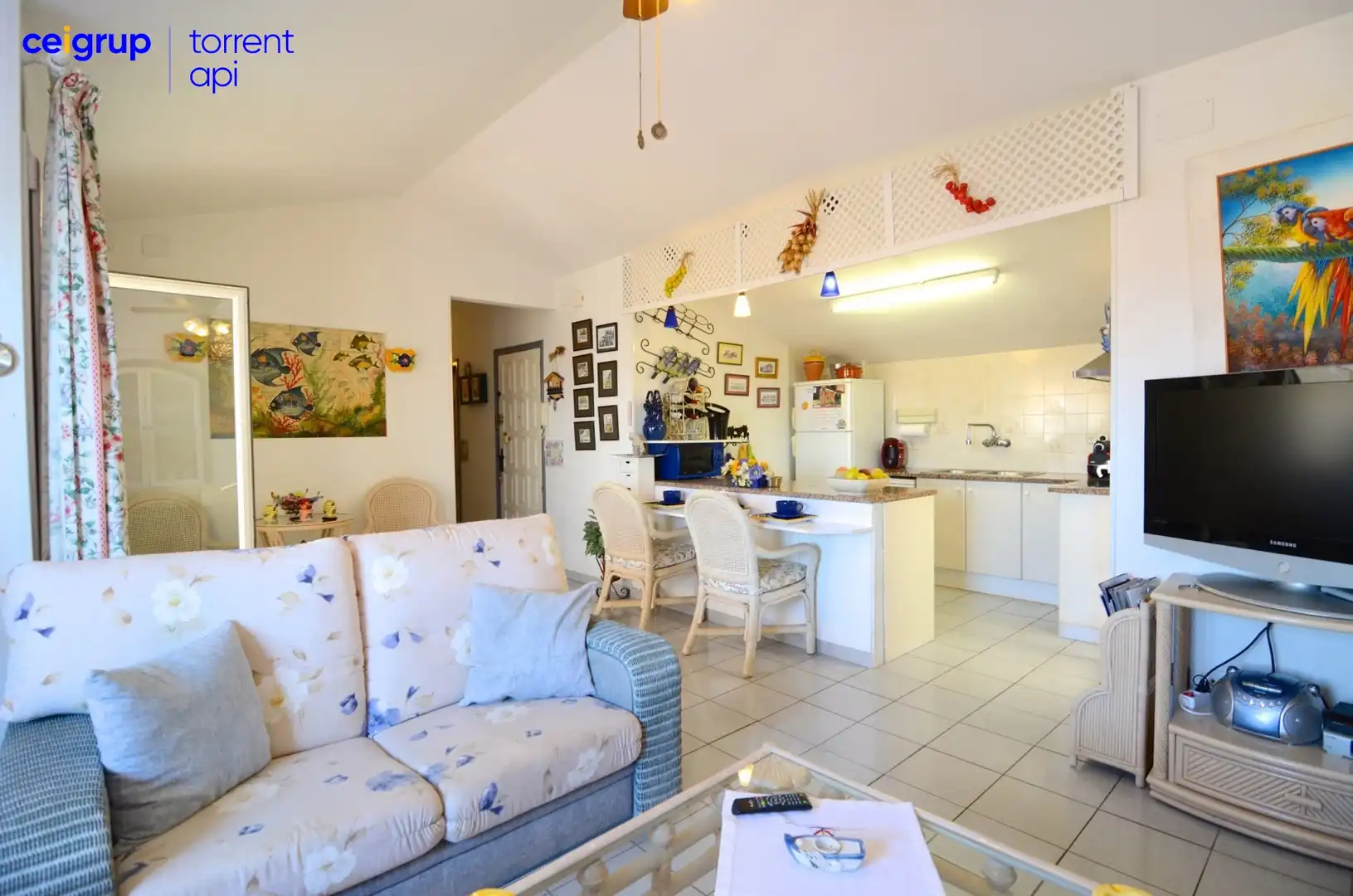 Cocina de Ático en venta en L'Estartit con Aire acondicionado, Terraza y Amueblado