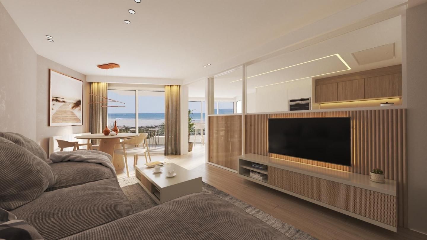 Living room of Flat for sale in Castelldefels  with Air Conditioner and Terrace