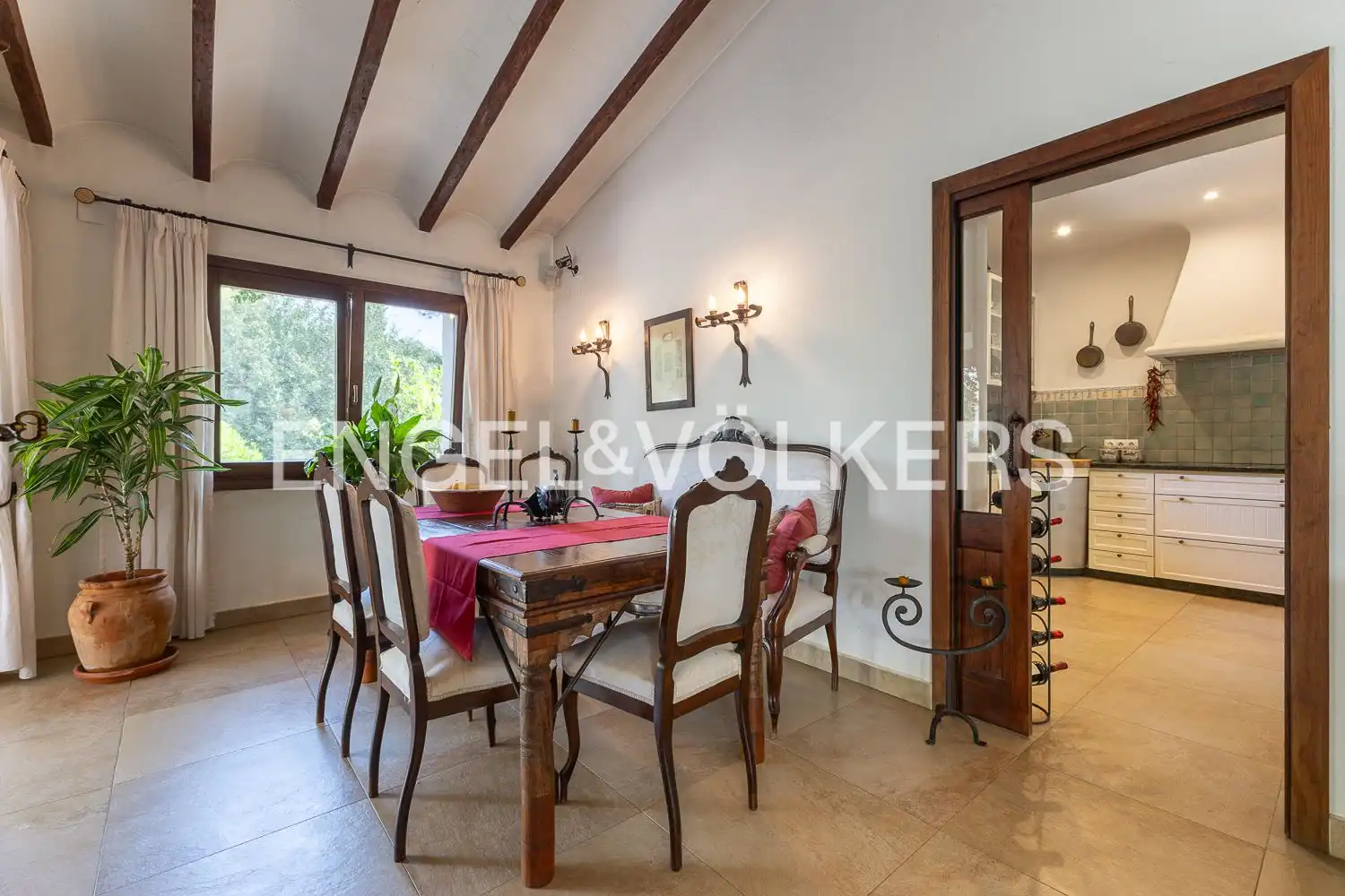 Comedor de Casa o chalet en venta en Jávea / Xàbia con Calefacción, Jardín privado y Terraza