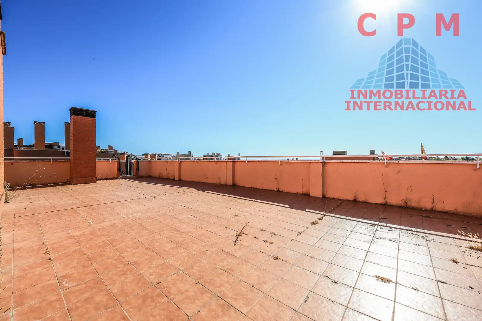 Terrasse von Dachboden zur Miete in Alcobendas mit Klimaanlage, Heizung und Parkett