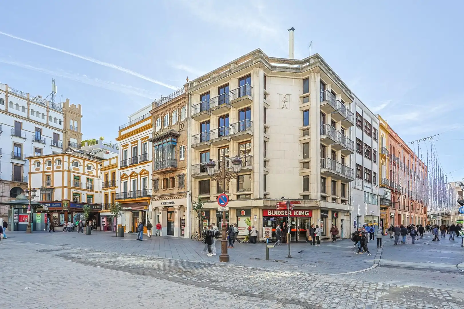 Vista exterior de Piso en venta en Sevilla