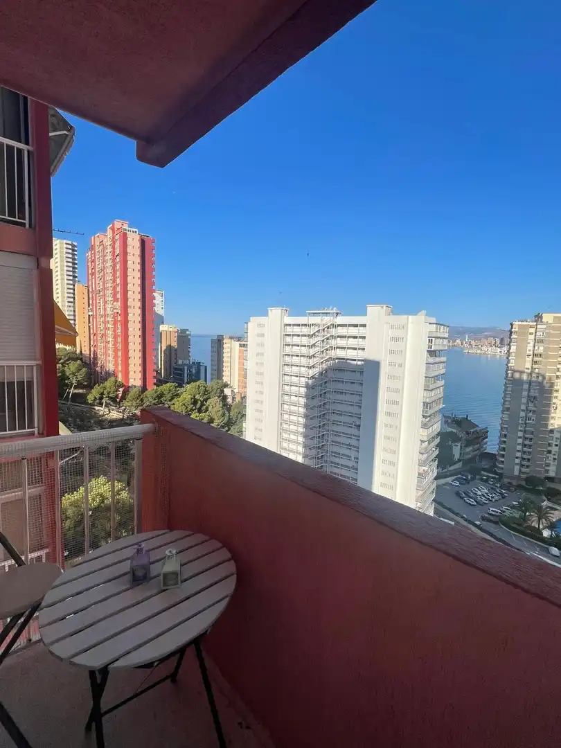 Terraza de Apartamento en venta en Benidorm con Aire acondicionado, Calefacción y Amueblado