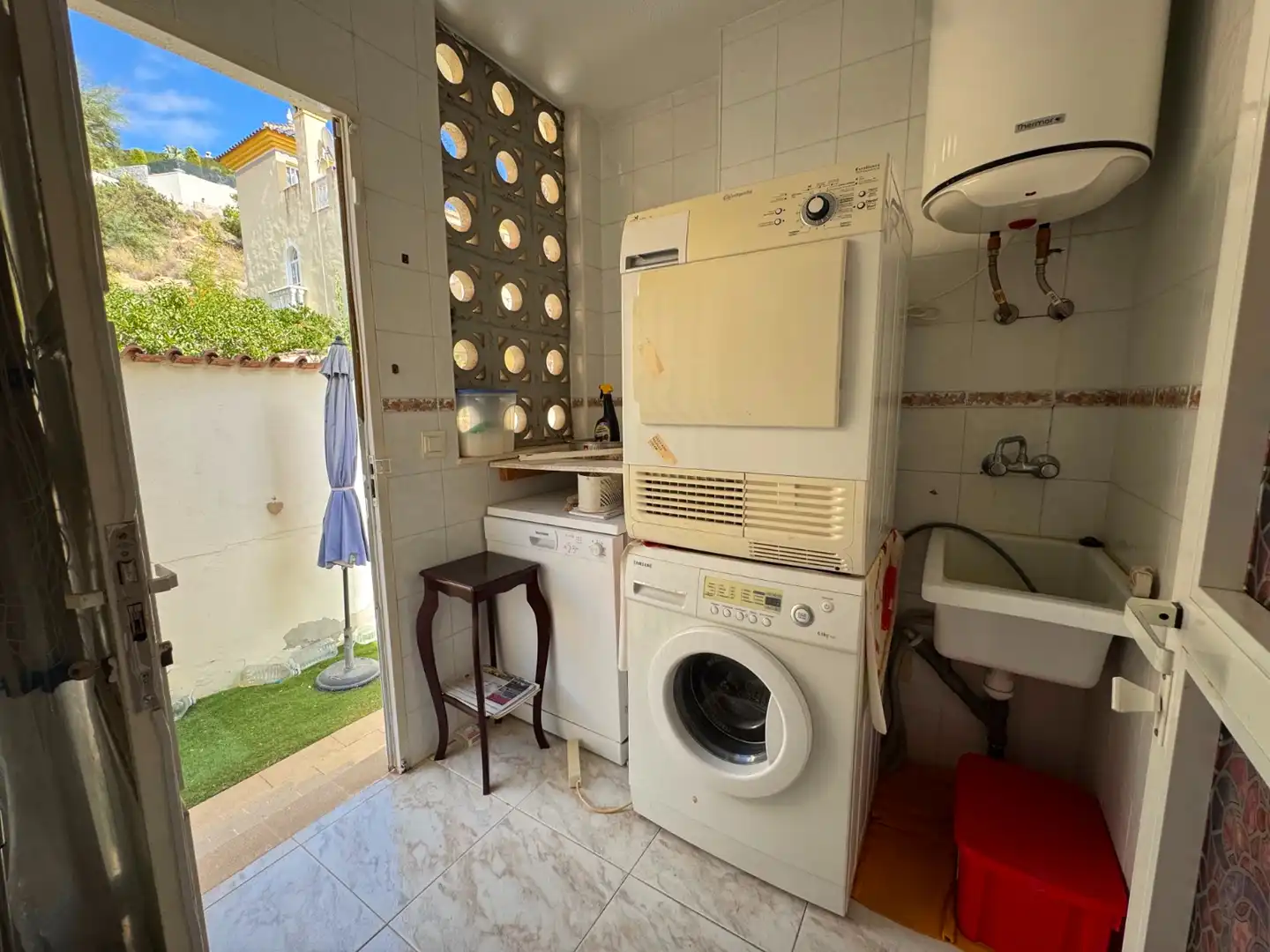 Garden of Detached homes for sale in Rojales  with Air Conditioner, Terrace and Furnished