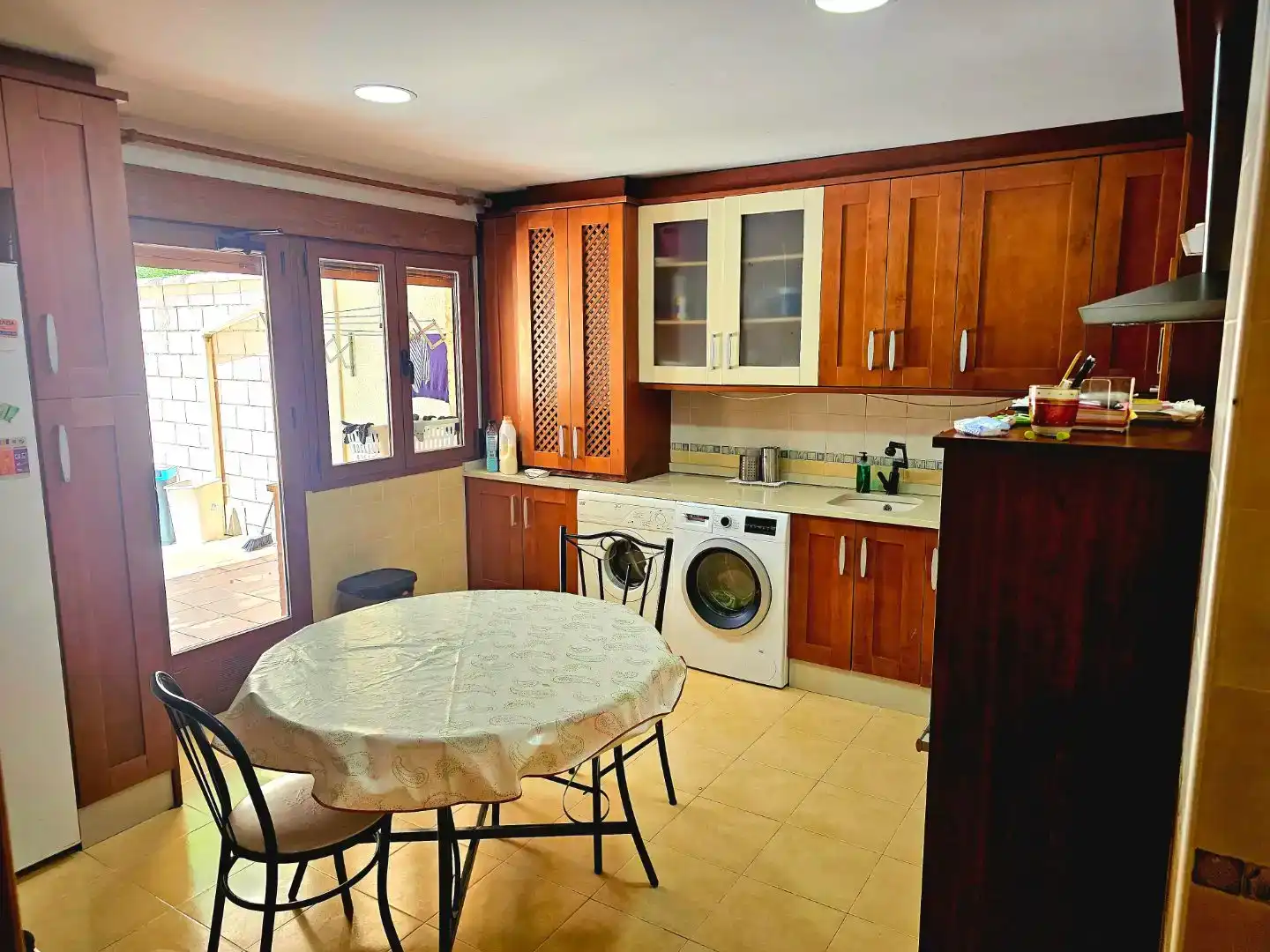 Cocina de Piso en venta en Chillarón de Cuenca con Calefacción, Jardín privado y Parquet