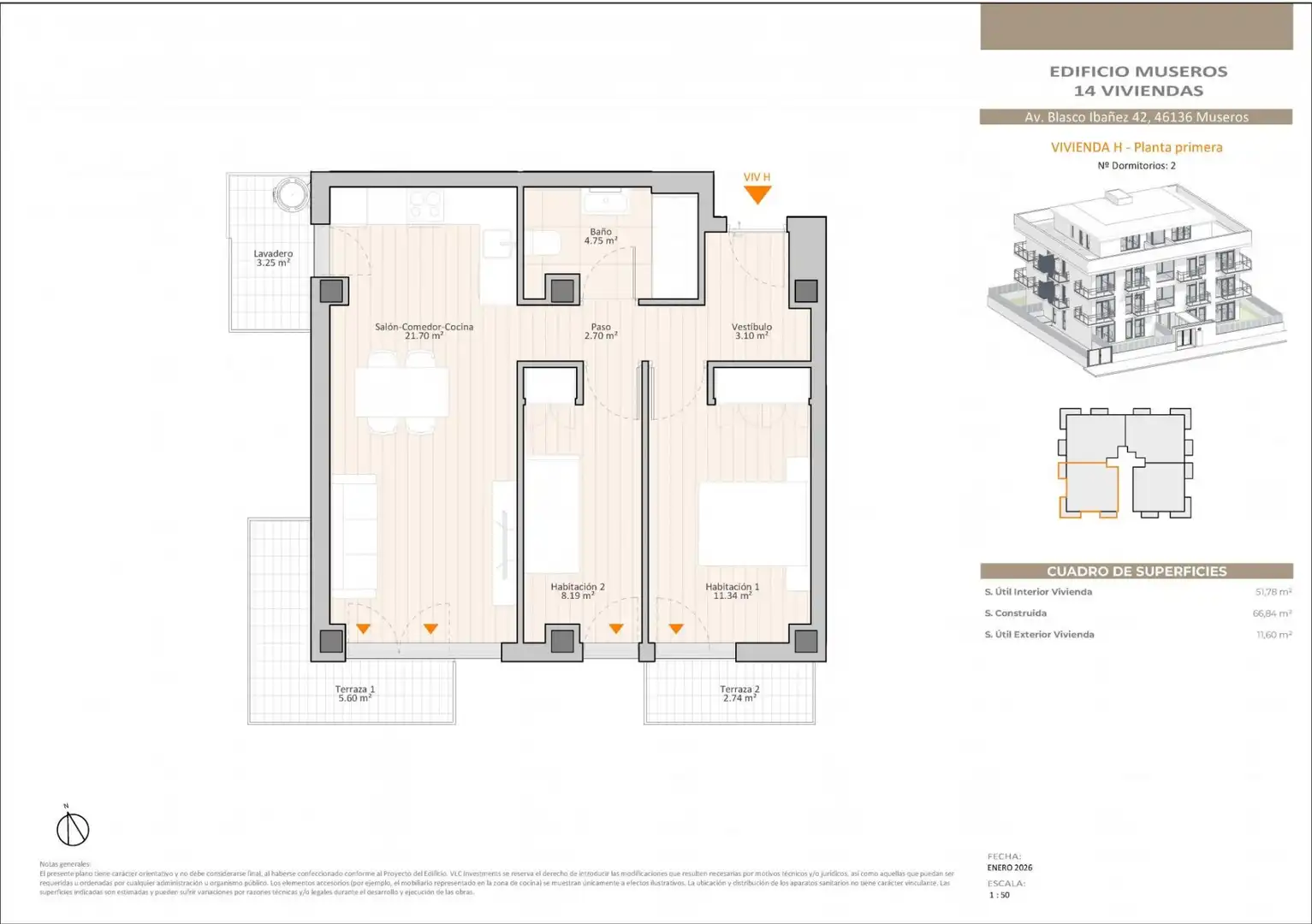 Wohnung mit Aufzug zum Verkauf in Museros, imagen 9
